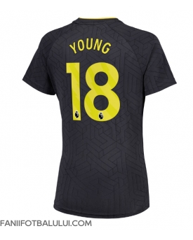 Everton Ashley Young #18 Tricou Fotbal Replică 2024-25 Femei Deplasare